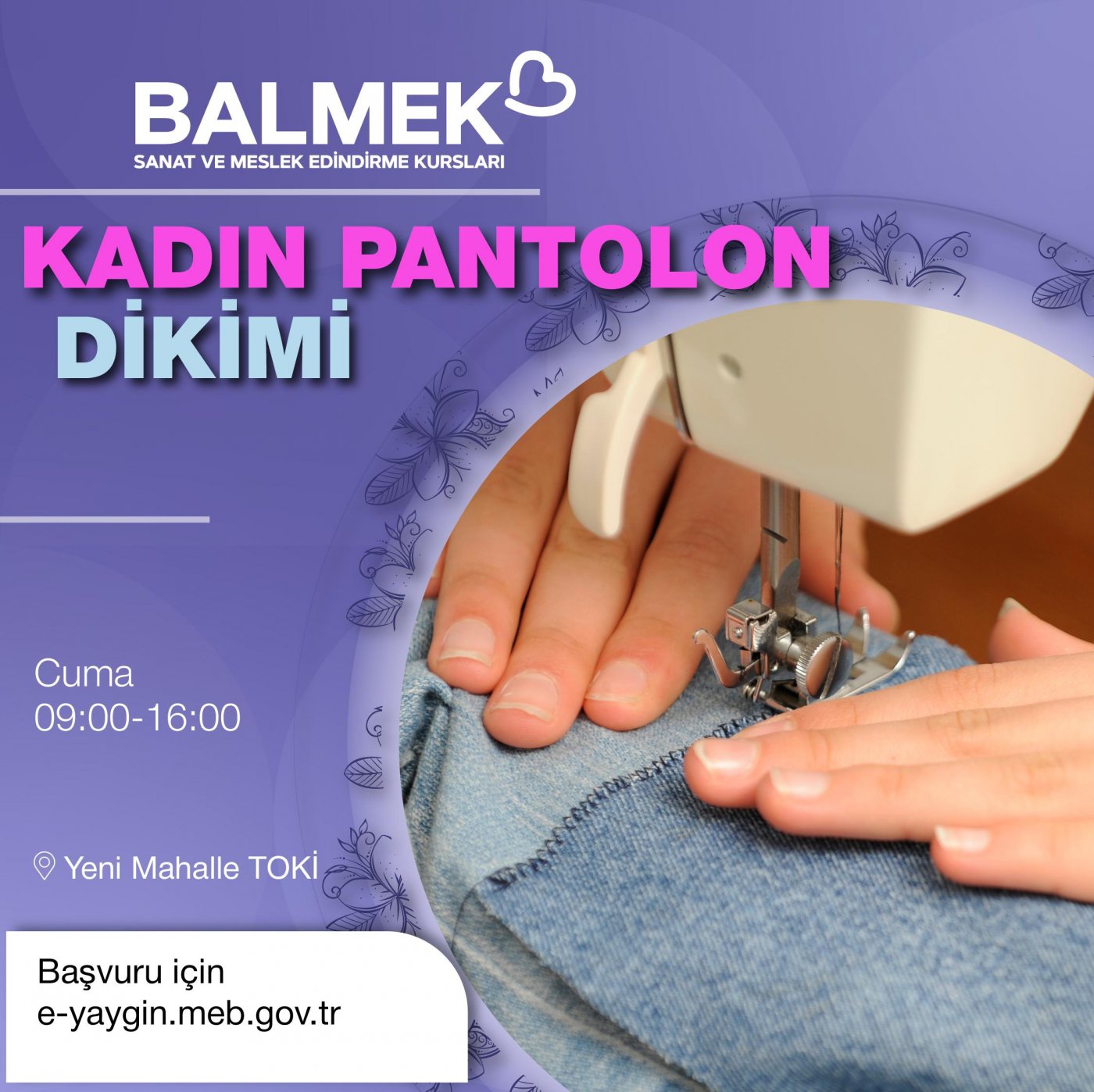 Kadın Pantolon Dikimi (Yeni Mahalle TOKİ)