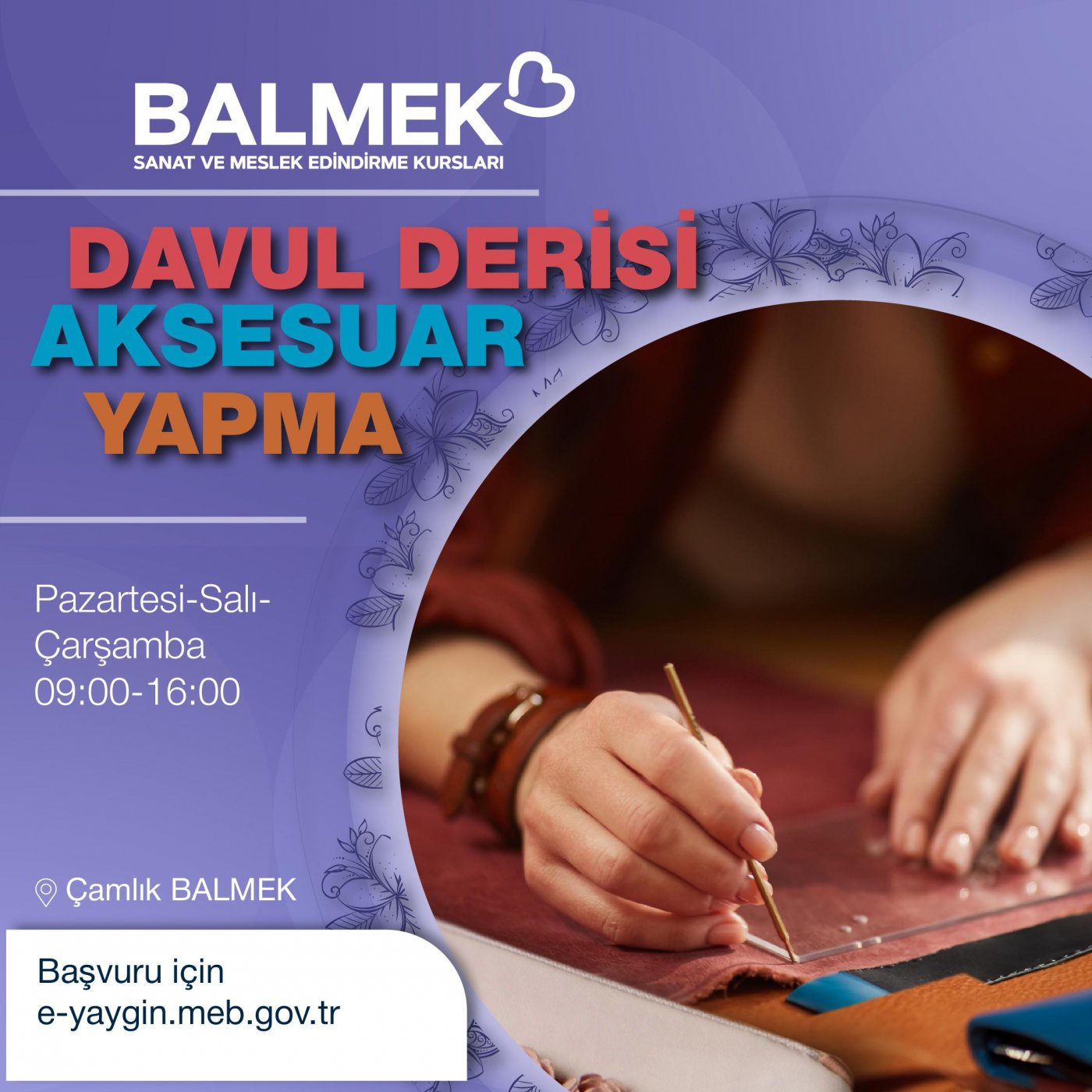 Davul Derisi Aksesuar Yapımı