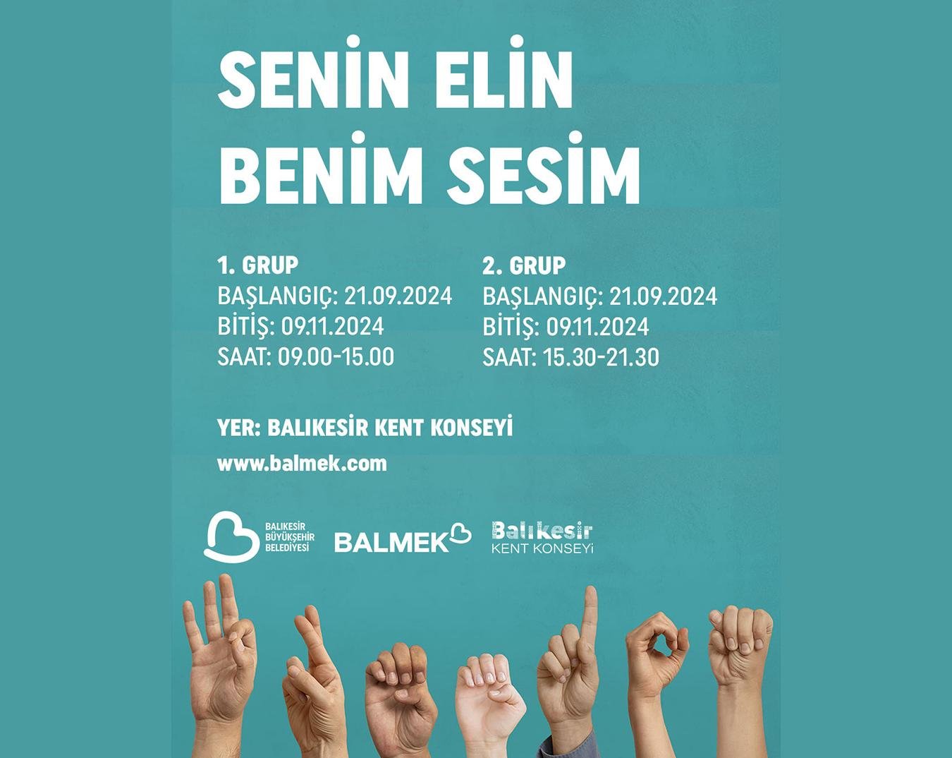 İşaret Dili (1.Grup) Balıkesir Kent Konseyi