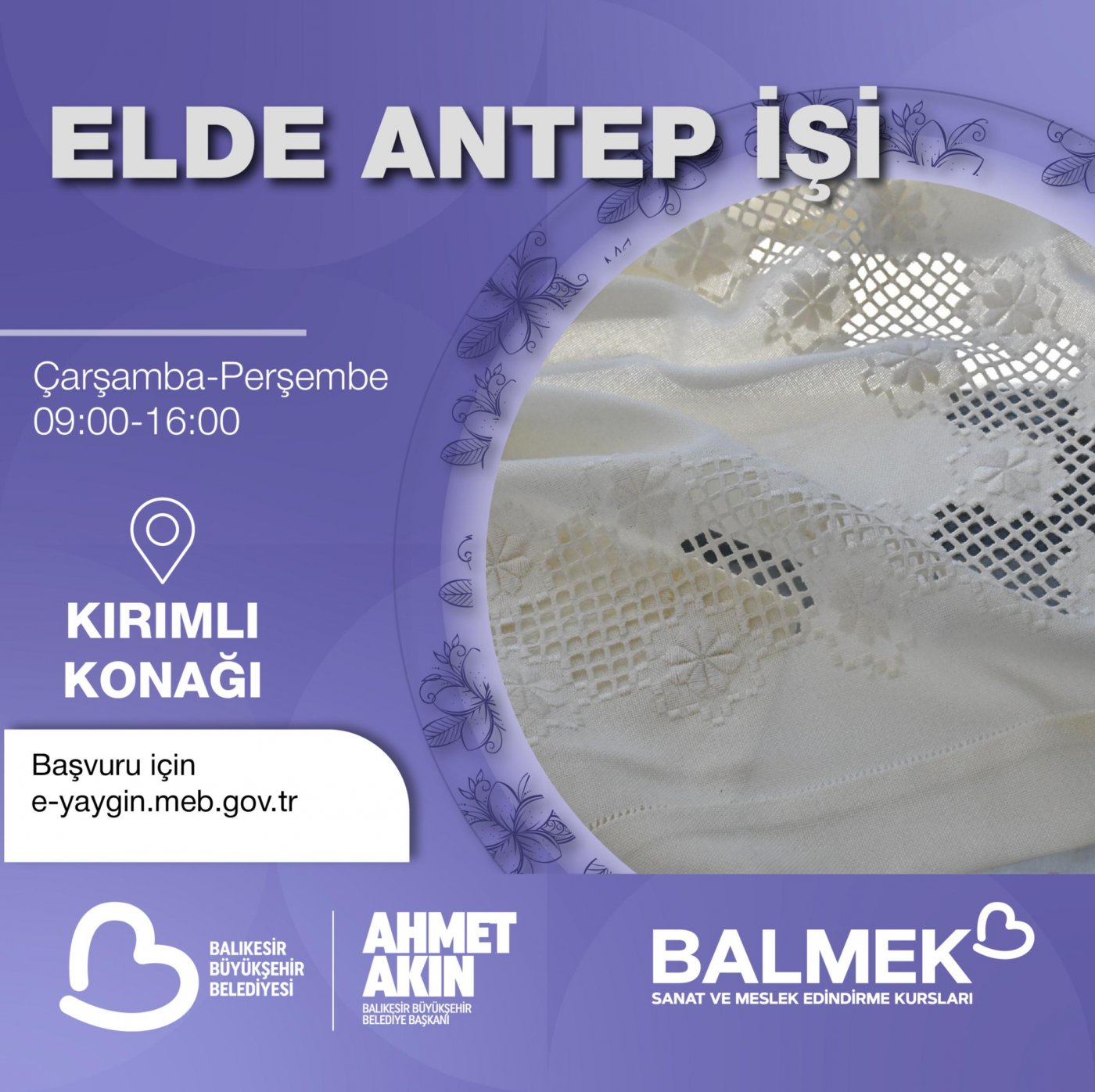 Elde Antep İşi